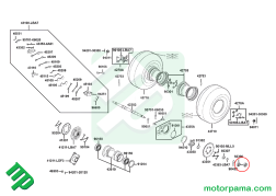 Dado albero posteriore originale Kymco (4)